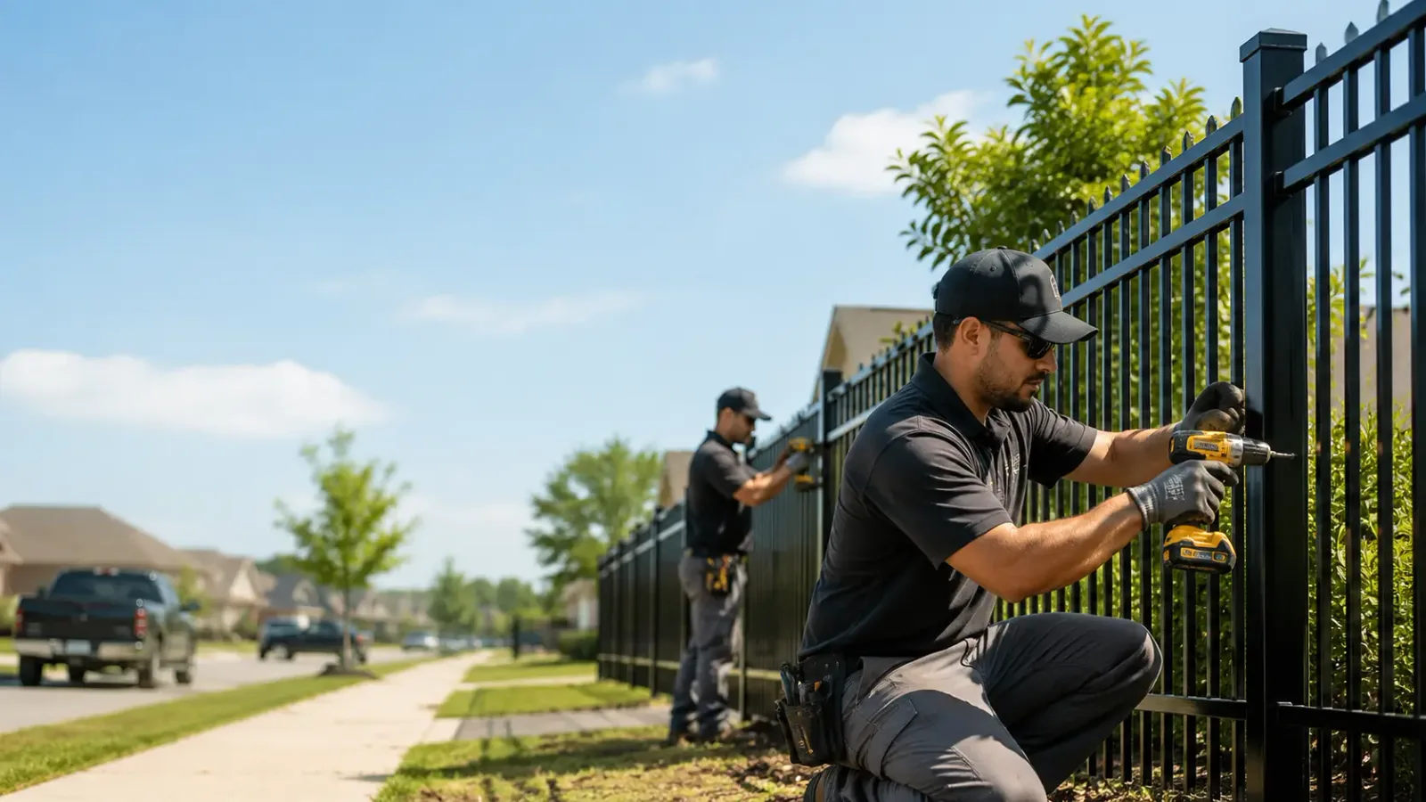 Metal Fence Installation in Ansonia, CT